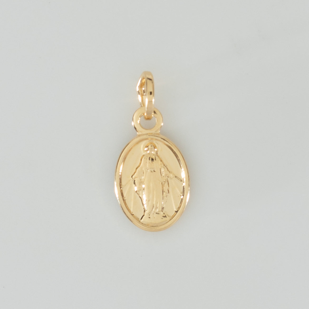 Herraje Virgen Milagrosa Protección Colgante