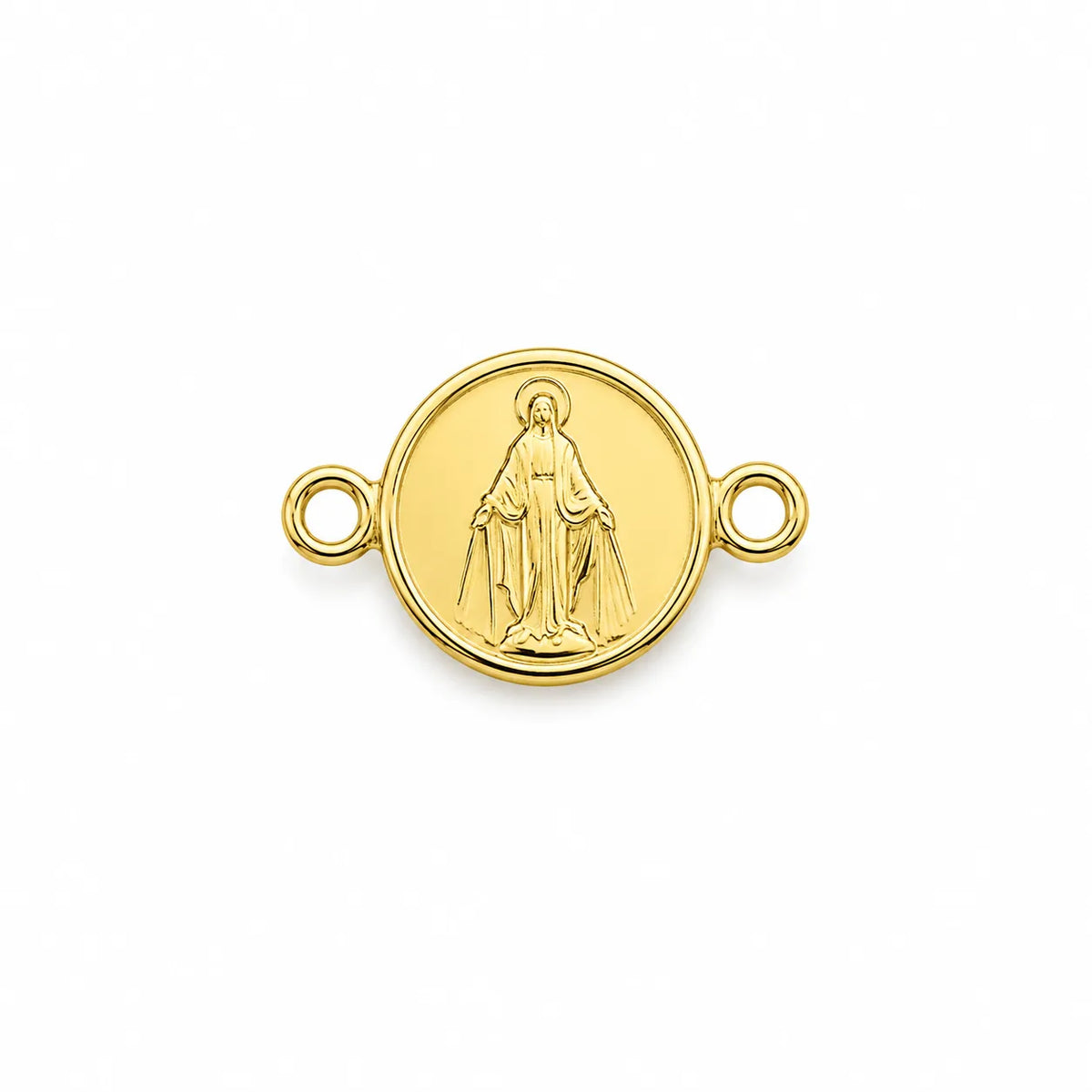 Herraje Virgen milagrosa pequeña redondo