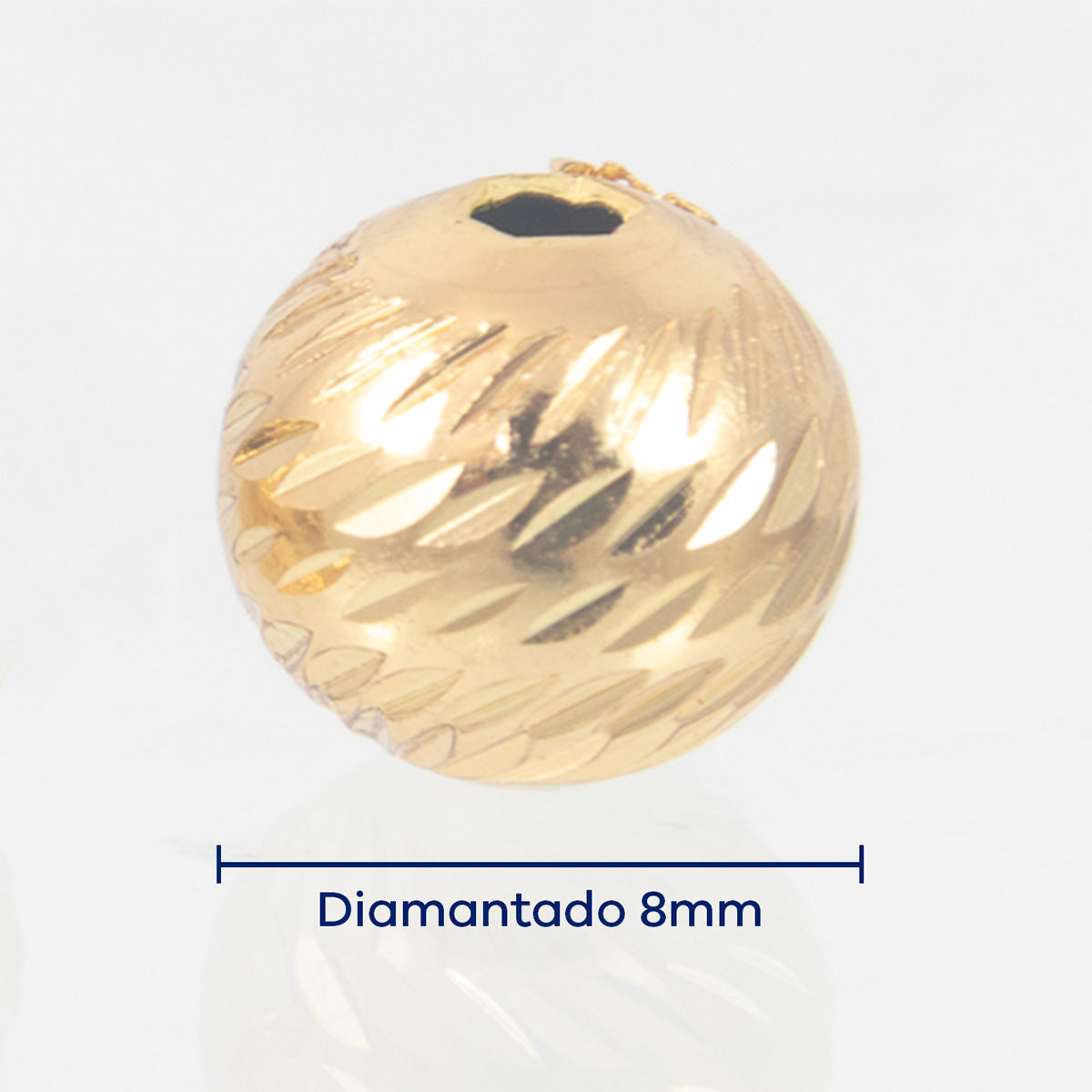 Balin Diamantado 8mm